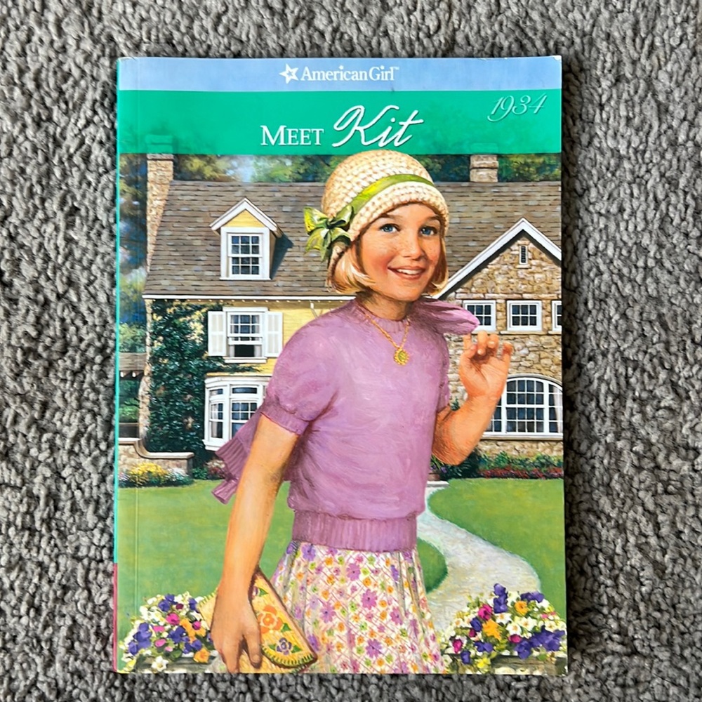 American Girl Book - Meet Kit